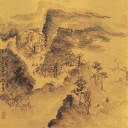 魏广君 己亥（1959年）作 山水